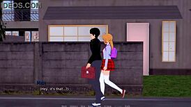 Hyperbolic Flower rides monster cock in nature cumshot finale