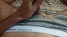 jerk off to my skinny brazilian legs while i moan to orgasm