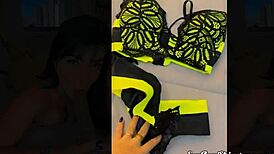 curvy latina pornstar in public store fitting room flashes cameltoe tries sexy outfits huge tits big ass bbc toy blowjob