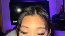 Back Room Slutty Asian Deepthroats Monster Cock Then Missionary Fuck