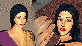 widow stepmom's wet pussy licked missionary by black cock in rough taboo cheating with horny japanese asian milf natural tits