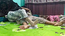 bangla bride rides big cock cowgirl on wedding night creampie