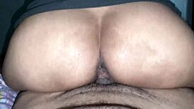 how does punjabi desi girl's shaved pussy handle first rough monster cock fuck?