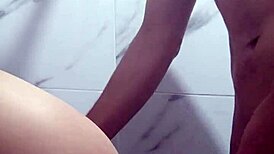 latina neighbor showers then fucked to big ass squirting orgasms