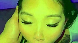 Back Room Slutty Asian Deepthroats Monster Cock Then Missionary Fuck