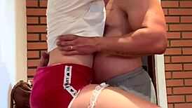 caught her perfect, fucked raw hard no condom creampie