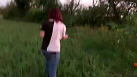 Wanna see morrita fucking hard on the hill?