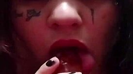 Argentina's Submissive Whore Begs for Brutal BDSM Tattoo Torture!