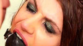 rough anal teen gets deepthroated choked gagged then facialized hard!
