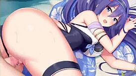 Princess Mifuyu Gets Deep Creampie Pounding