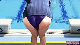 new bikini looks tempting by the pool secretgakuen