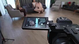 kwini kim first casting deepthroats big cock rides and takes facial cumshot