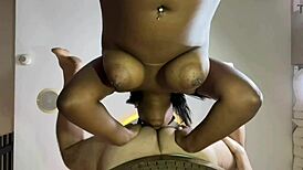 brunette newbie records her first amateur ass licking content