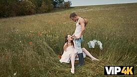 i caught country bride cheating with city cock facial in wedding dress