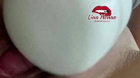 Horny teen twerks fingers tight pussy squirts orgasm outdoors