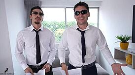 bbw milf le iane faces casting interview then endures double penetration anal creampie domination