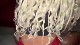 friend's latina wife grinds funk dance then takes bareback pov pounding