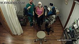 gabby lopez sold for science humiliated backstage latex gloves