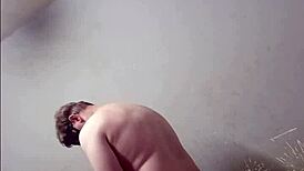 masked daddy sneaks in to fuck petite teen slut doggystyle after blowjob bendover