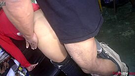 i assfuck my friend's wife doggystyle then cum inside her