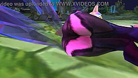 kda ahri moans sexy in korean voice ryona league 😩🔥