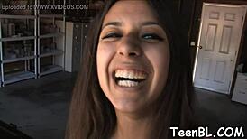 Damn Chick Fingers Twat Hard, Dude Craves Sloppy Deepthroat Cumshot Now!