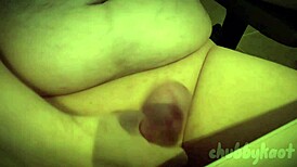 wanna catch this chubby babe rubbing her pussy at work?