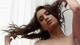 damn uma jolie rips clothes shows tiny tits perfect big ass!