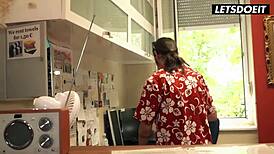 Kinky Daphne Klyde's Wet Pussy Pounded By Horny Hostel Receptionist