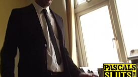 yo sub british babe in white fishnets bound for rough bdsm domination deepthroat doggystyle riding cum