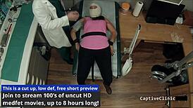 gabby lopez sold for science humiliated backstage latex gloves