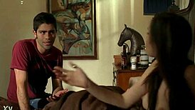 sasha grey bares her topless body in entourage's steamy scene drawing all eyes