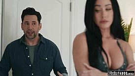 i'm not the friend she thinks - face fucking her milf throat instead