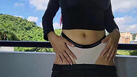 18yo mexicana hooks up with landlord for big ass anal pounding