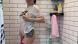 Monster Cock Deepthroats Bathroom Slut! Gagging Glory!