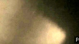 curious wife drops low for intense ball sucking action