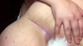 raposinha teases clit cosplay curvy brazilian interactive big clit fetish play