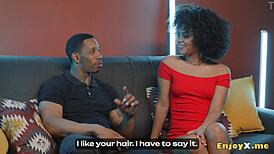 hey selva, feel jesus reyes' phat black rod ravaging your tight brunette pussy and ass on that wild ride?