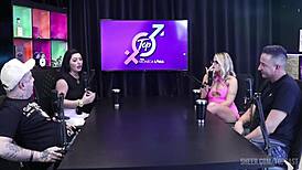 Monica Lima fucked on cam hubby watches while Bruna Carlos joins bisexual swinger cuckold action