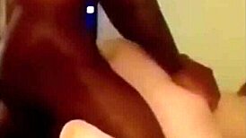 man this hot gym girl squirts hard from trainer's rough big black cock pounding