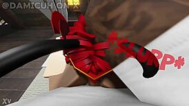 Femboy Fat Ass Sucks Grinds Cock Teasingly Slow