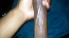 my bbc throbs hard as i stroke it slow feeling every thick vein pulse with raw power