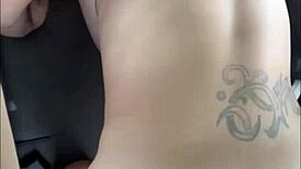 pretty skipthegames hooker watches big tits bounce taking cum mouthful after car fuck 👀💦