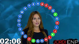 sexy latina milf myss alessandra plays my game parody chases monster cock prize with deepthroat riding doggystyle