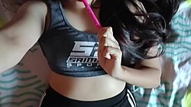 i couldn't resist fucking my sexy latina step sister-in-law huge tits big ass while wife at work homemade 😏