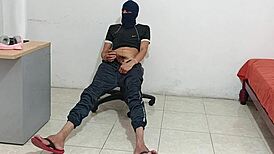 Stepsister Eyes My Pulsing Big Hard Cock Ready to Stretch Her Tight Hole