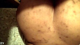 Fat Ass Ebony Takes Savage Backseat Deepthroat on Monster Black Cock