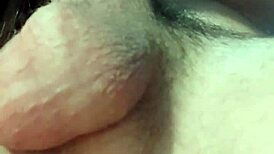 Throbbing cum fills mouth in wild elivalove threesome