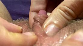 Big Clit Pulses Through Explosive Orgasm in Extreme Closeup