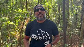 brazilian amateur strips naked in woods huge ass ninfeta tits so hot!